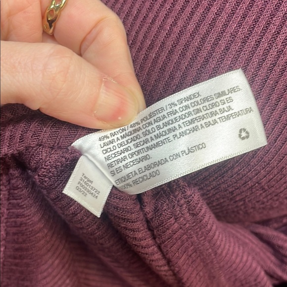 Knox Rose Purple Oversized Long Sleeve - Picture 4 of 4